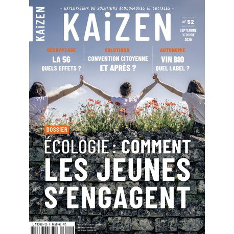 Kaizen 52 : Écologie : comment les jeunes s'engagent (version numérique)
