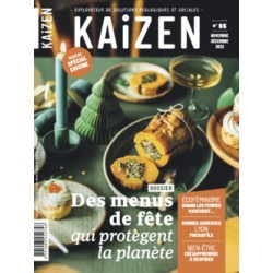 KAIZEN 65 : Des menus de fête qui protègent la planète
